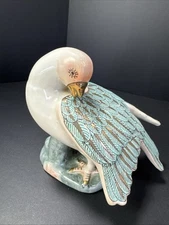 WBI CHINA VINTAGE Porcelain Pastel HAND PAINTED PIGEON FIGURINE