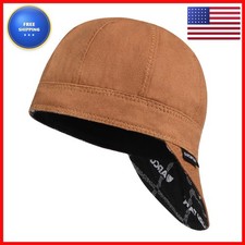 Arccaptain Reversible Welding Cap 8 Panel Protective Welders Cap 10 Oz