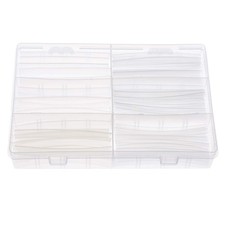 Kit tubo termorretráctil transparente 3:1 con revestimiento adhesivo doble pared