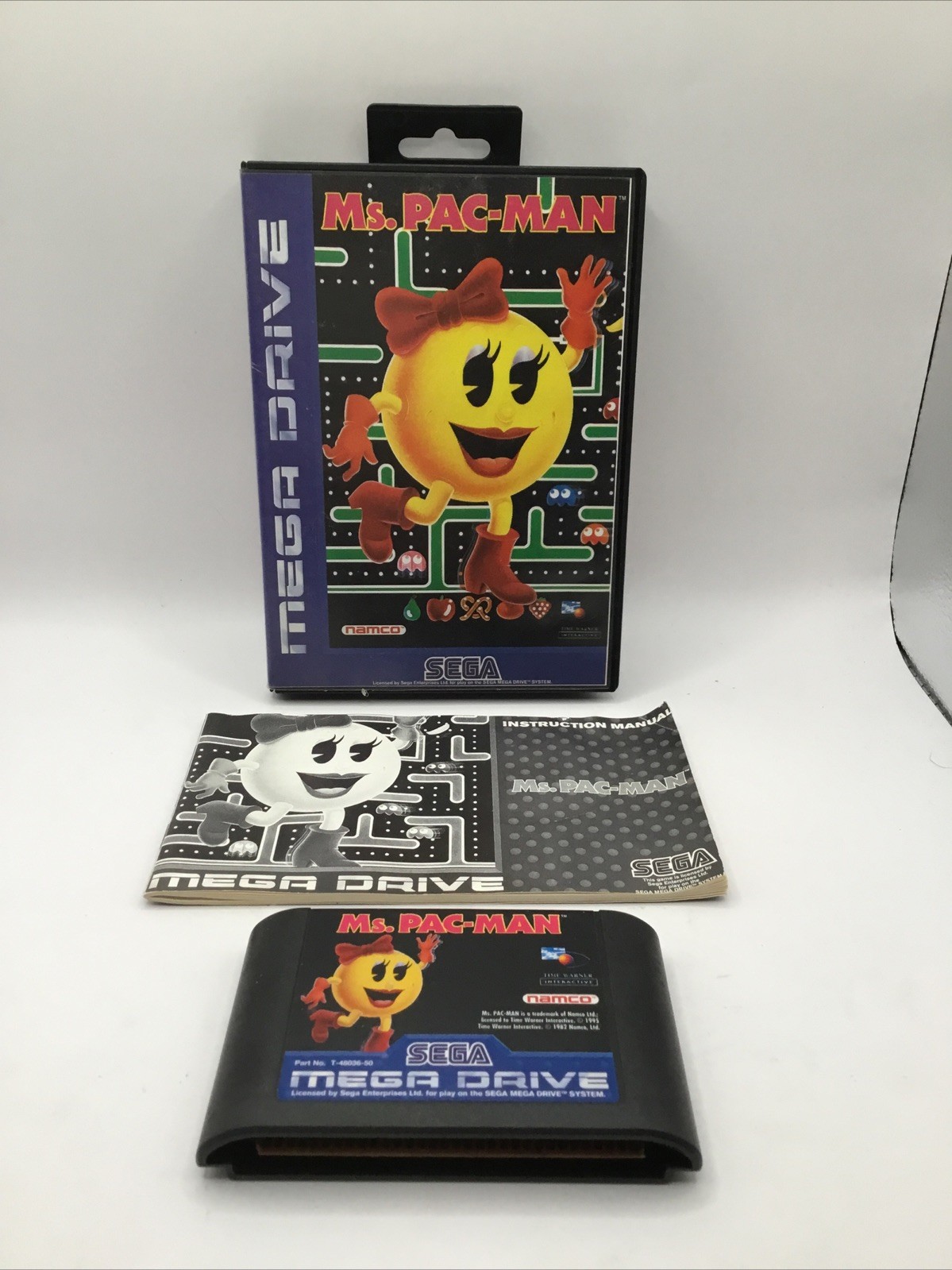 Sega Mega Drive Ms Pac Man- VGC