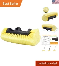 Versatile 10-Inch Soft Bristle Brush - Ideal for Auto, RV, and Boat Washing