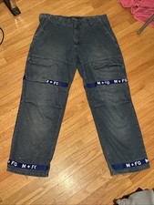 Marithe Francois Girbaud Men's Shuttle Pants Lightwash In Blue 40 Y2K