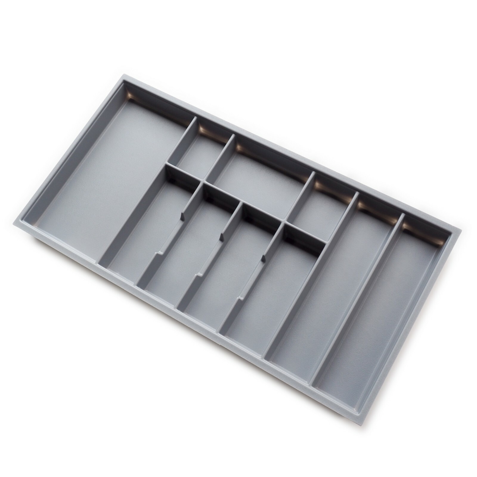 Grey Kitchen Cutlery Tray 900mm Blum Tandembox Drawer 422mm L x 814mm W