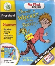 My First LeapPad Dr. Seuss There's A Wocket In My Pocket New Factory Sealed NIP