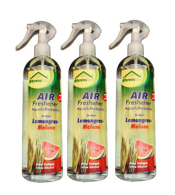 6 x AIR-Freshener, Aqualuftwäsche, Lufterfrischer, Geruchsvernichter