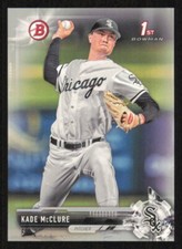 2017 Bowman KADE McCLURE #/499 Silver Border card CHICAGO WHITE SOX