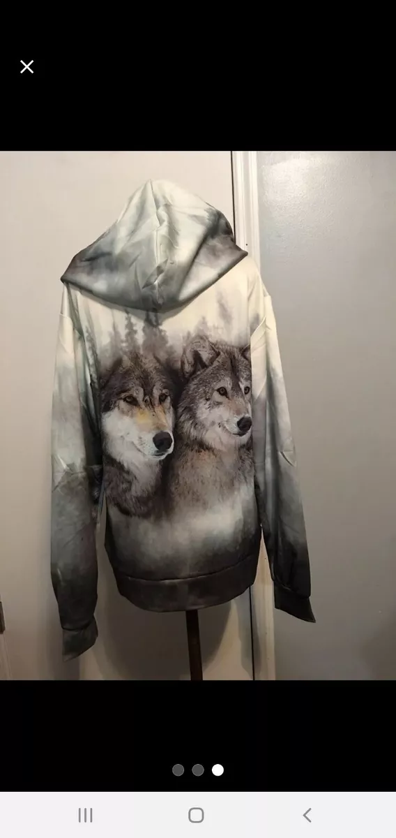 Ladies wolf on sale hoodie