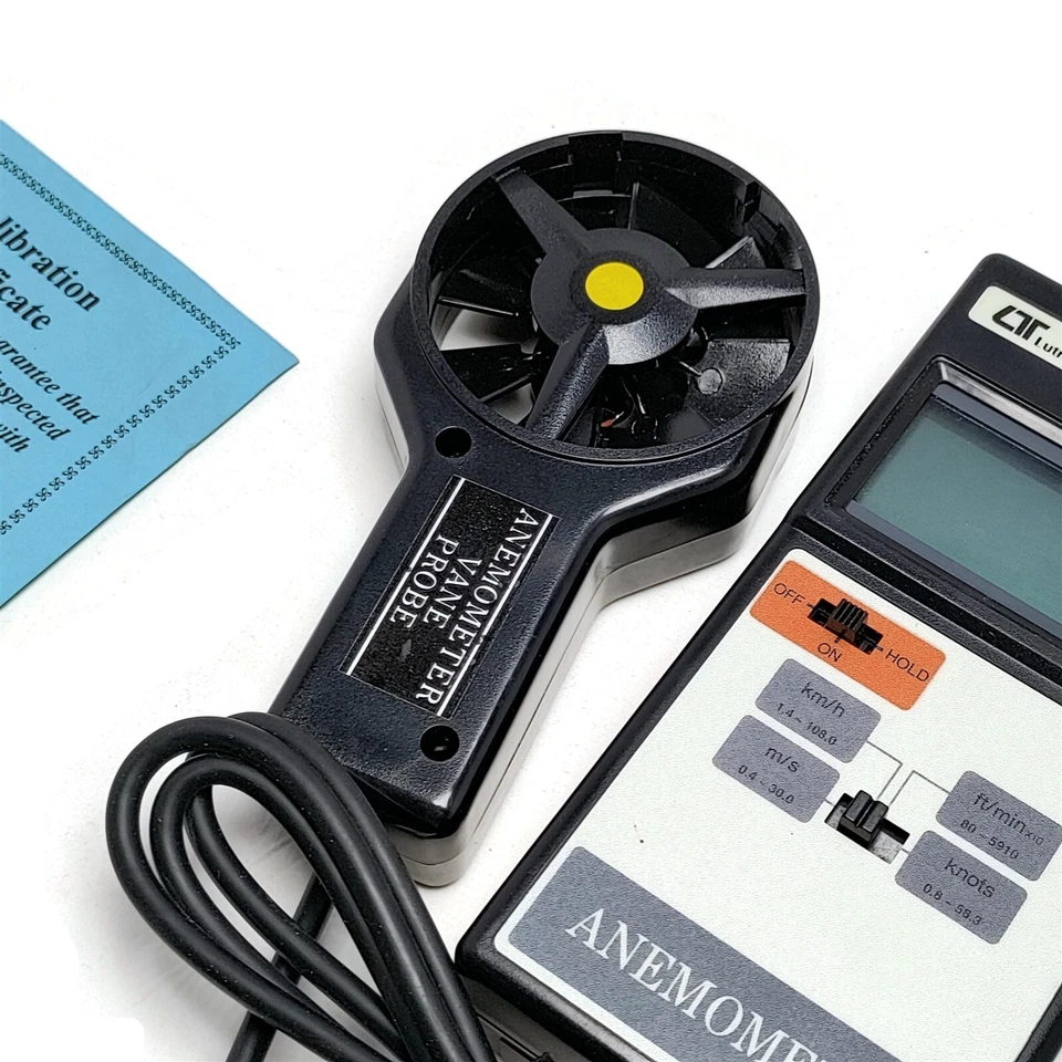 Lutron Separat Sonde Anemometer Modell AM-4201. Hergestellt IN Taiwan - Bild 3 von 4