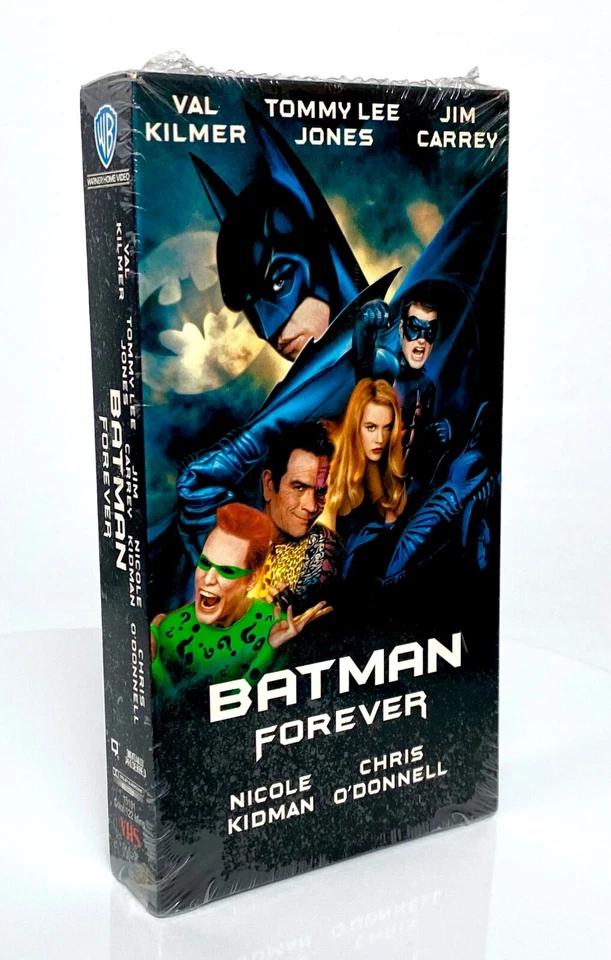 Batman Forever VHS Val Kilmer Jim Carrey Factory Sealed - Image 3 of 4