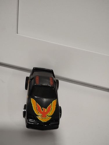 VINTAGE 1987 MATTELL ARCO GREEN FIREBIRD TRANS AM FRICTION TOY DIECAST CAR - Picture 2 of 19