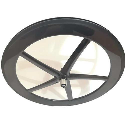 700C Full Carbon Racing Track Road Bicycle Wheelset Clincher/Tubular Five Spoke - Picture 5 of 23