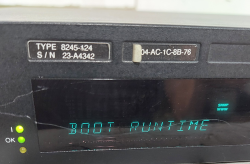 IBM 8245-124 24-PORT 10/100 MANAGED STACKABLE ETHERNET HUB - Picture 8 of 8