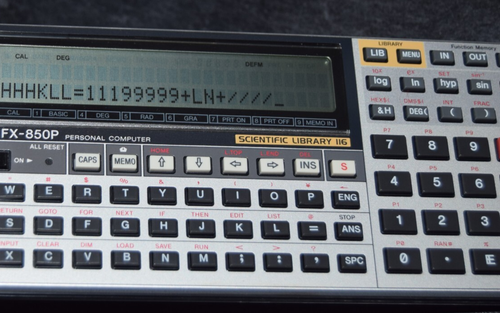 Casio FX-850P Scientific Library 116 Programmable Personal Computer Calculator - Afbeelding 18 van 21