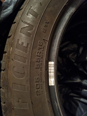 4 Sommerreifen Goodyear EfficientGrip 205/55 R16 91V