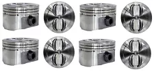 Standard Bore Short Skirt Pistons Set for 1996-2002 GM Chevy SBC 5.7L 350 Vortec