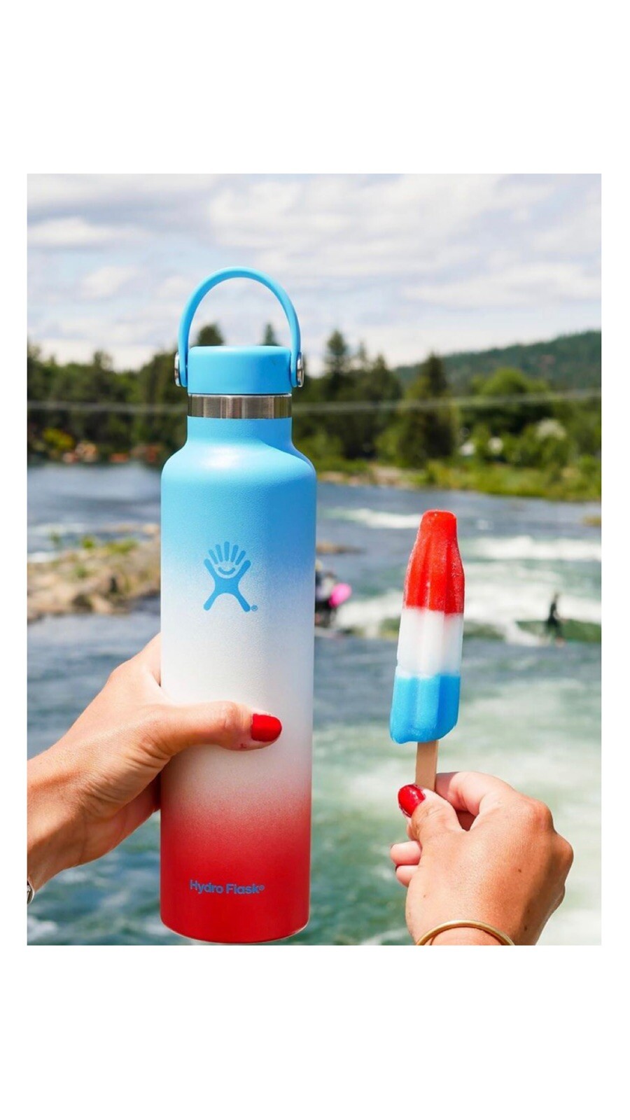 shave ice hydro flask 24 oz
