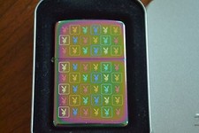 ZIPPO Lighter, 20751 - Playboy Multi-Monogram, Spectrum, 2004, Sealed, M883