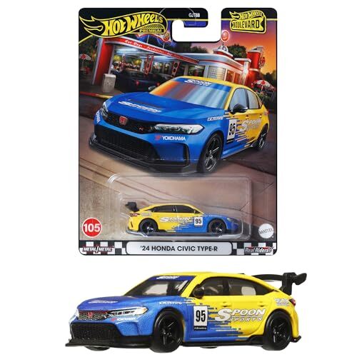Mattel Hot Wheels 2024 Premium Boulevard '24 HONDA CIVIC TYPE-R