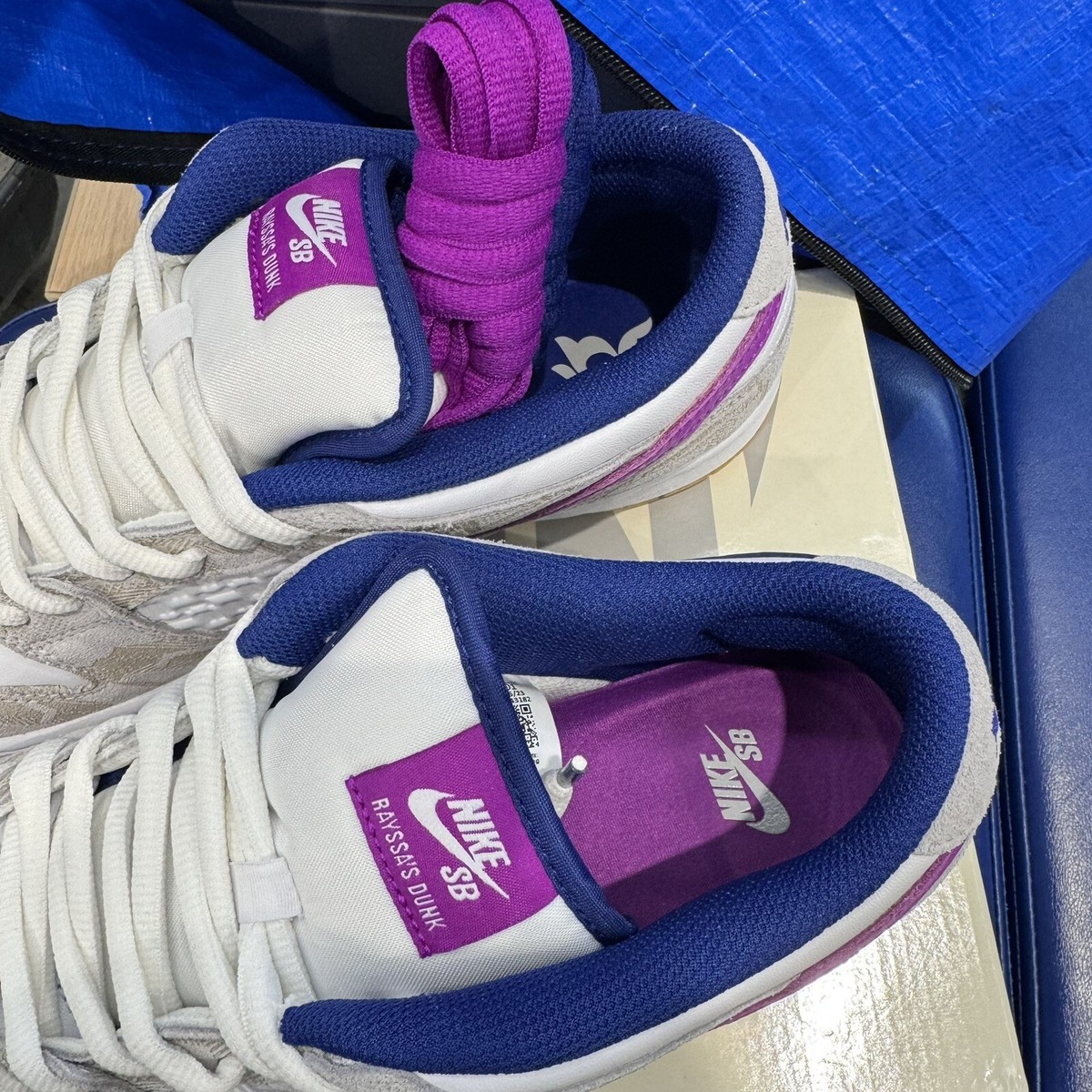 Nike Rayssa Leal x Dunk SB Low Deep Royal Vivid Purple Nike Rayssa Leal x Dunk SB Low Deep Royal Vivid Purple