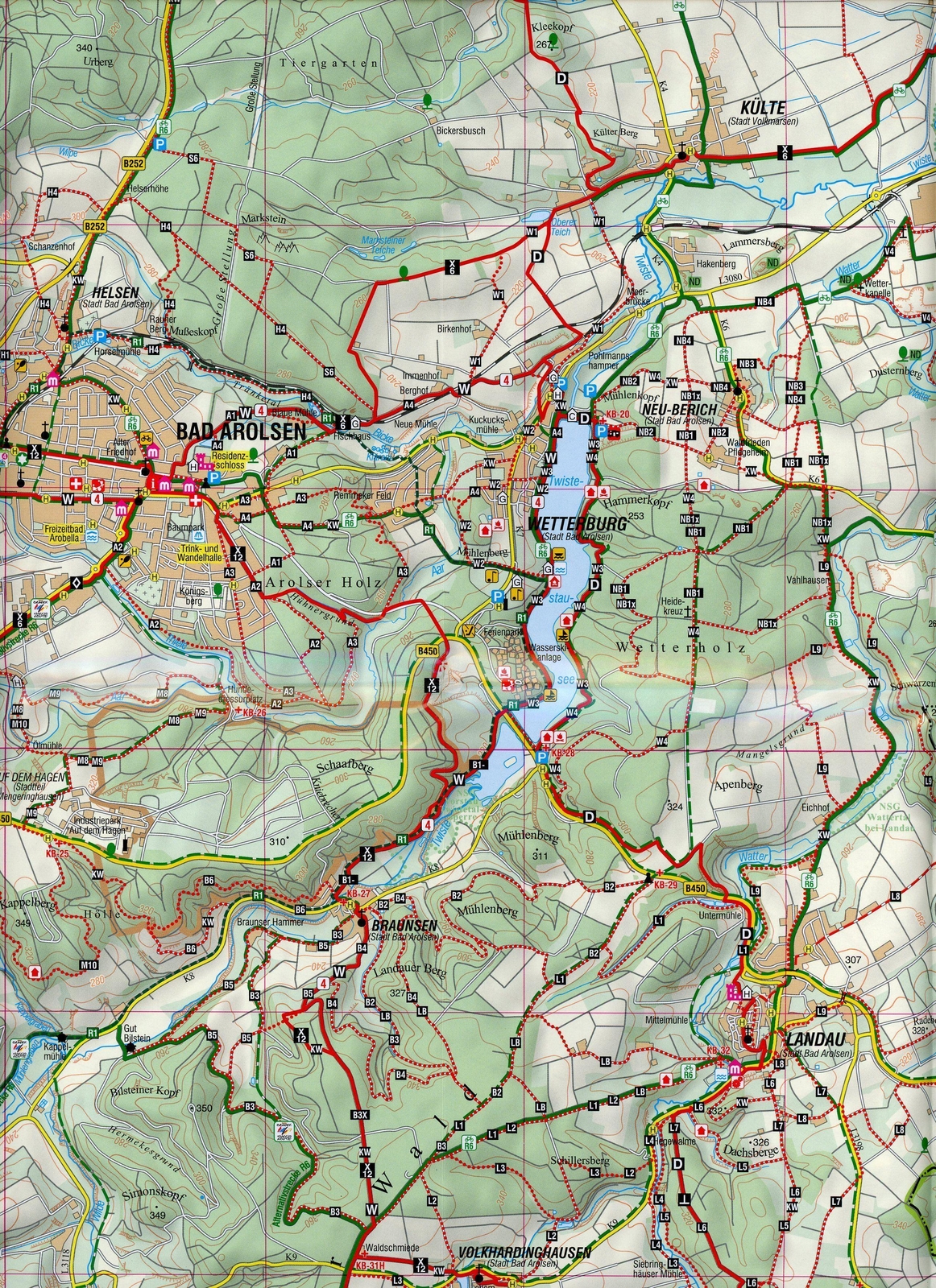 Thumbnail - Diemelsee - Twistesee - Edersee 1:33 000 | Mbh | (land-)karte |