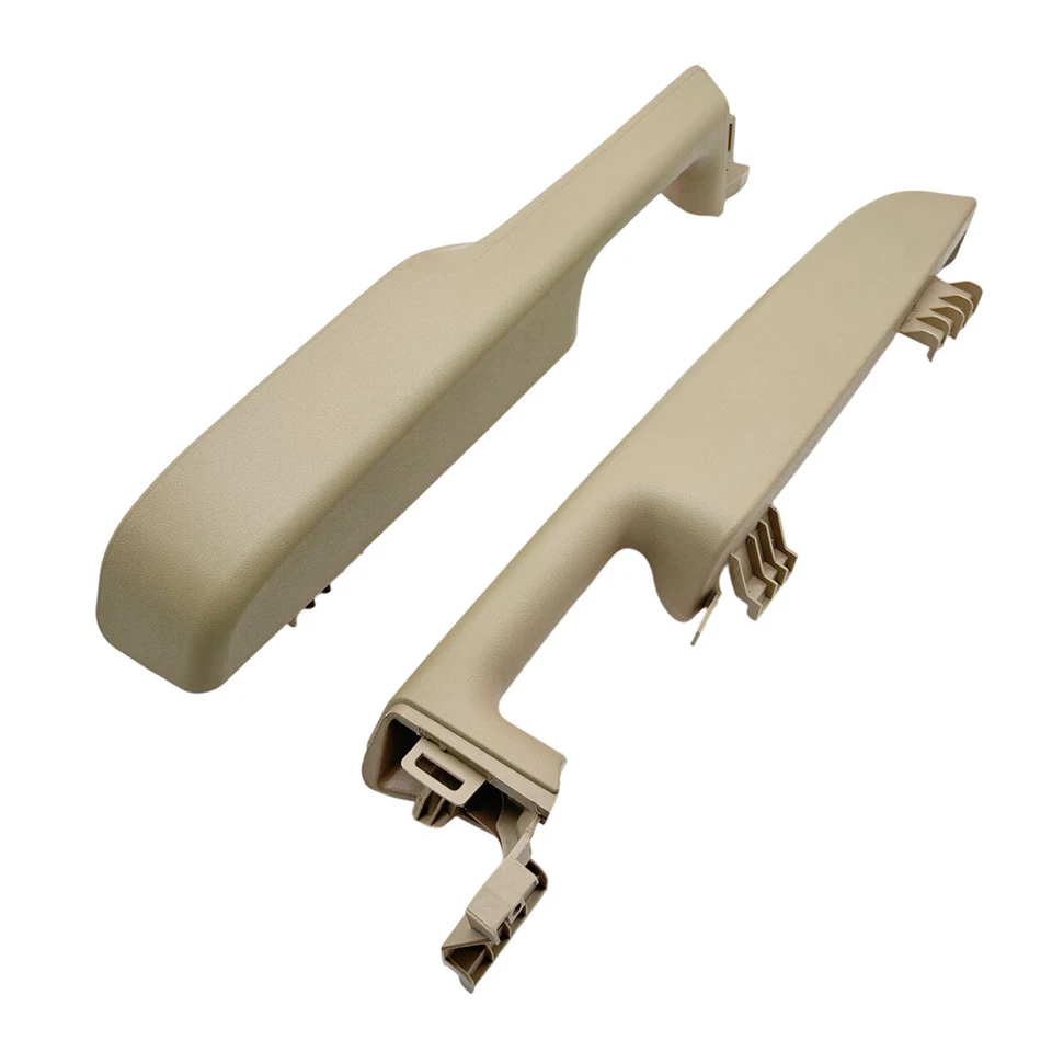 Apoio de braço de porta dianteiro bege L+R para 99-06 Chevrolet Silverado 1500 Suburban - Imagem 4 de 4
