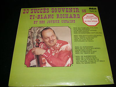 TI-BLANC RICHARD>20 SUCCES SOUVENIR>SEALED 12'' Lp Vinyl~Canada Pressing~