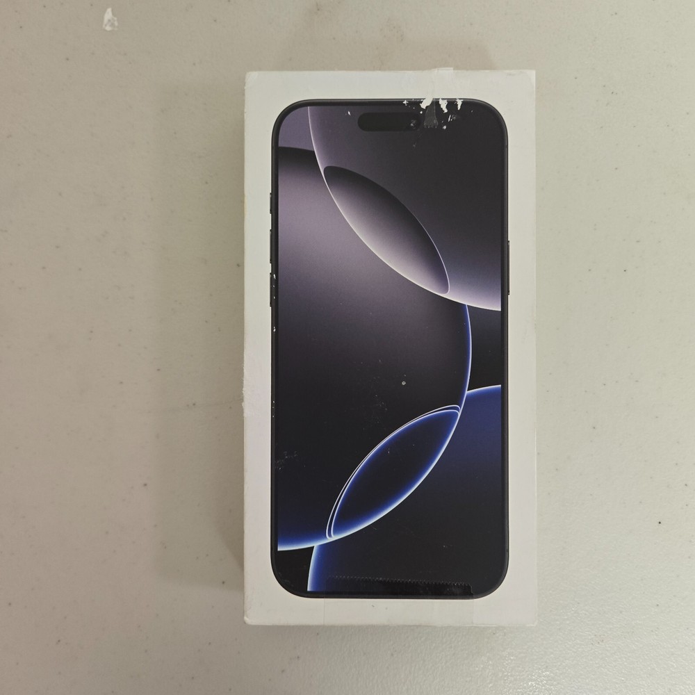 Apple iPhone 16 Pro Max 256GB Black Titanium Factory Unlocked with Warranty