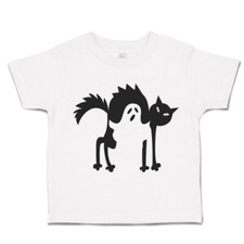 Halloween Toddler T-Shirt Scary Cat Boo Gore Boy  Girl Clothes Baby Funny Tee