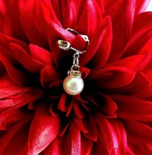 Non Piercing Clit Clip Labia Jewelry Clip Intimate Pearl Lingerie Jewelry