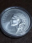 2023 LIBERTY'S LEGACY 1oz  Silver Satin Finish #/85 Heidi Wastweet Gary Marks
