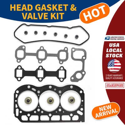 Head Valve Gasket Kit Compatible with Briggs & Stratton 825528 DM950 Toro Top US
