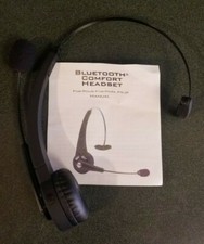 Headset - Bluetooth, for one ear with boom mic - For PS3 - no charge cord