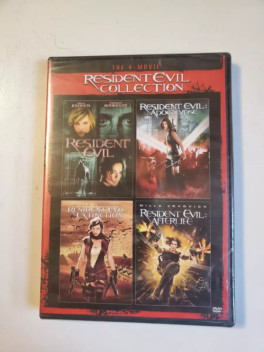 The 4-Movie Resident Evil Collection (Resident Evil/Resident  Evil:Apocalypse/Resident Evil:Extinction/Resident Evil:Afterlife)