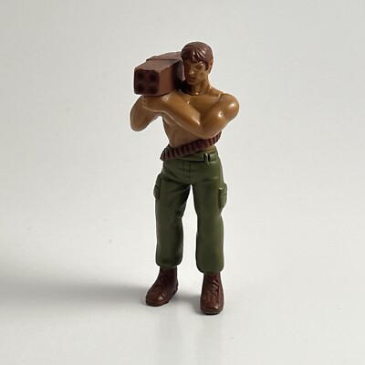 GUTS! Jungle Fighter Action Figure Toy VTG 1986 Mattel G.U.T.S. Rocket Man 2.5 