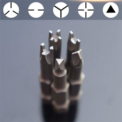 5 Pcs Special-shaped Screwdriver Set 50mm U-shaped Y-Type Triangle Inner Cross T