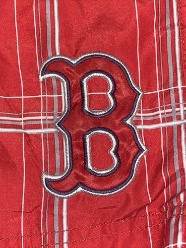 G-III Boston Red Sox Swim Shorts Adult XL Red White Trunks MLB Baseball Men - Picture 2 of 7