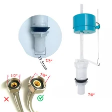 Universal Application Bath Toilet Filling Inlet Flush Valve Squat Cisterns Valve