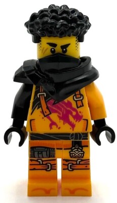 Lego New Arin Shirt Magenta Dragon Hood with Horns Minifigure | eBay