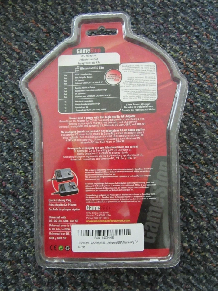 NEW GameStop Universal AC Adapter for Nintendo DS Lite - Image 2 of 2