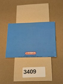 To the Earth - Nintendo NES- Manual Only **NO GAME!