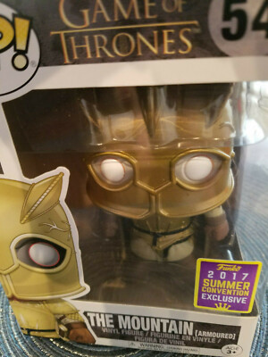 Funko Pop! The Mountain (Armoured) #54,Game Of Thrones, Vinyl, New