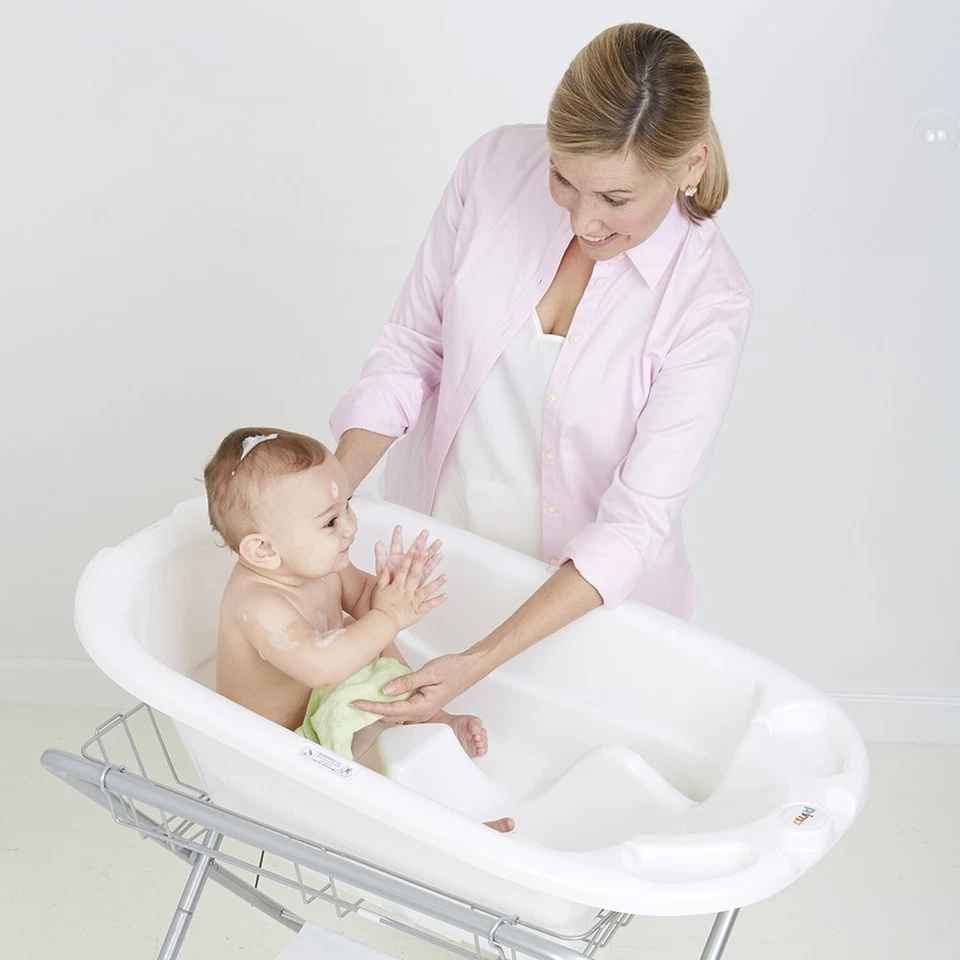 2-ступенчатая детская ванна EuroBath, белая — большая, долговечная, детские принадлежности... - Изображение 4 из 4