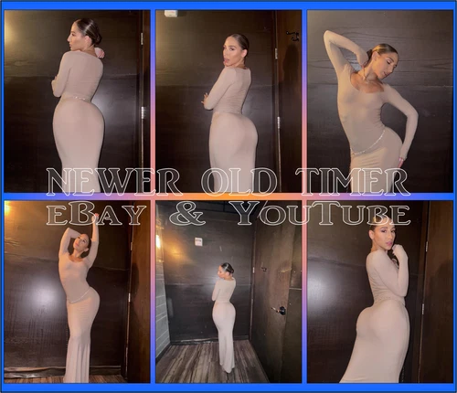 SIX 8"x1o" PICTURES ABELLA DANGER BUNDLE! 6 EROTIC GLOSSY PHOTOS #ADCBW3