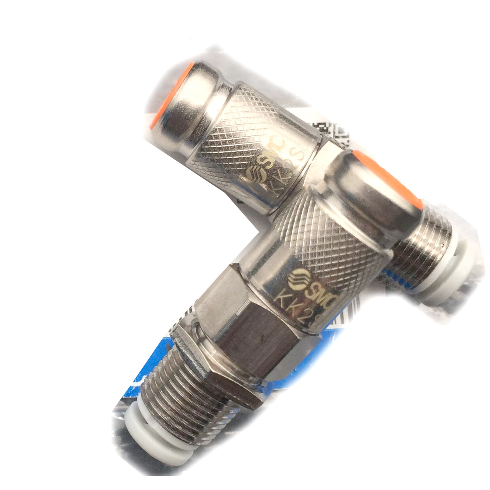SMC KK4P-08E Bulkhead Type With One-touch Fitting S Coupler - Plug New