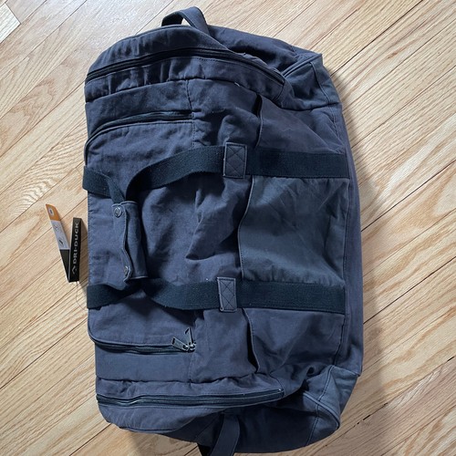 NEW Dri Duck Heavy Duty 60L Large Expedition Canvas Duffle Bag Black Luggage *AS - Picture 3 of 17