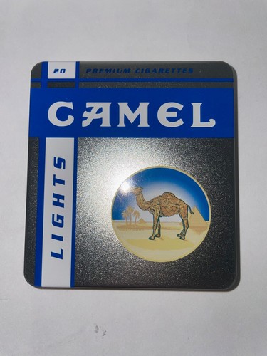 20 sigarette premium in metallo latta vintage 1998 Camel Lights - Foto 1 di 7