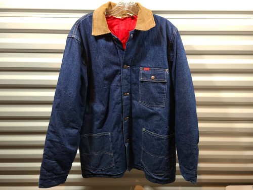 Big Smith Men Blue Jean Jacket Size 40 