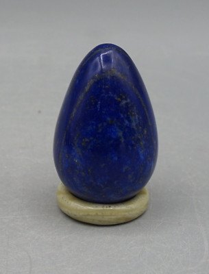 Großes LAPIS LAZULI Edelsteinei Ei 36,5 g Edelsteinkugel 43 mm  a8