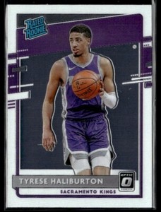 2020-21 Donruss Optic #162 Tyrese Haliburton RR RC  BK01R02A