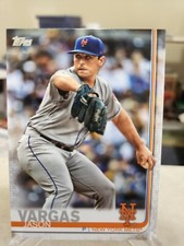 2019 Topps Baseball Cards #418 Jason Vargas